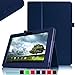 Fintie Folio Case for ASUS MeMO Pad FHD 10 ME302C-A1-BL / MeMO Pad Smart 10 ME301T 10.1-inch Tablet Slim Fit With Auto Sleep / Wake Function - Navy