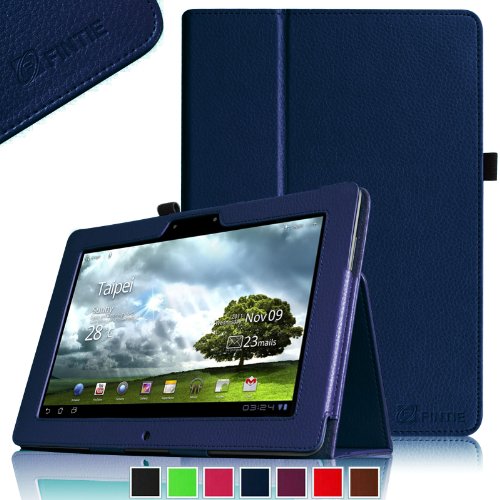 Fintie Folio Case for ASUS MeMO Pad FHD 10 ME302C-A1-BL / MeMO Pad Smart 10 ME301T 10.1-inch Tablet Slim Fit With Auto Sleep / Wake Function - Navy