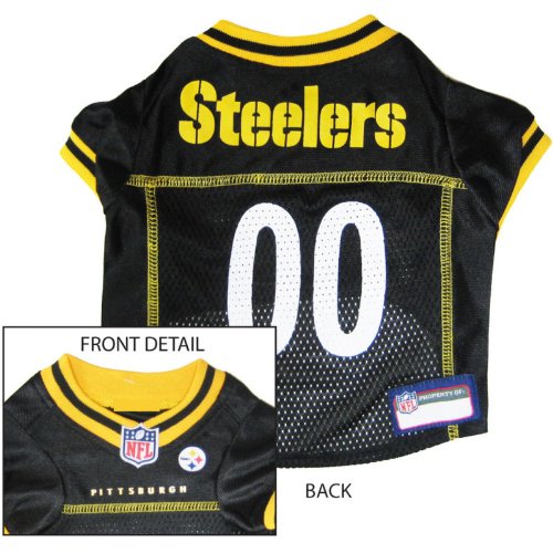 Pittsburgh Steelers Dog Jersey - Extra Small Size
