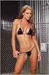 Vinyl mini Bra and G-String in One Size