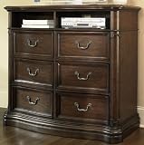 Dark Brown Media Chest