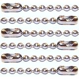 2 - 30" Inch Stainless Steel Ball Chain Necklaces - 2.4mm - Military Dog Tag Necklaces - FREE SHIPPING!