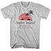Jaws Amity Island Welcomes You Adult T-Shirt Tee