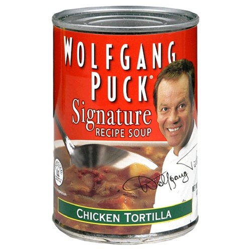 Wolfgang Puck Chicken Tortilla Soup, 14.5-Ounce Cans (Pack of 12) by Wolfgang Puck