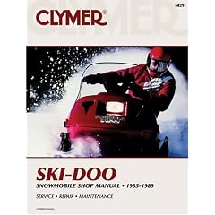 Ski-Doo Snowmobile Shop Manual: 1985-1989 (S829)