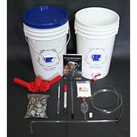Home Beer Brewing Equipment Kit with Traditional Wheat Beer