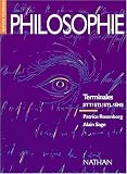 Philosophie, terminale STT STI, élève