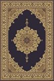 7'10 x 9'10 Central Oriental Infinity Medallion 4903 - Navy Rectangular