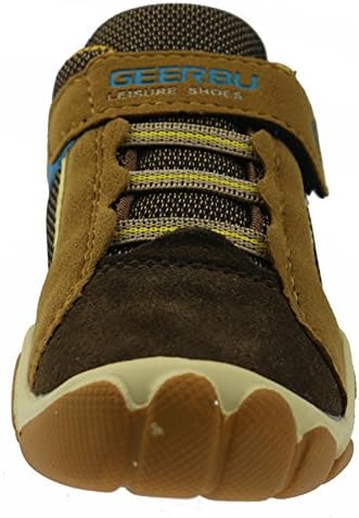Orgrimmar Boys High-grade Matte Leather Sporting Shoes (Little Kid 11, Brown)