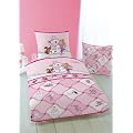 CTI 036166 Bettw�sche Lillifee Snowman 135 x 200 und 80 x 80 cm, linon