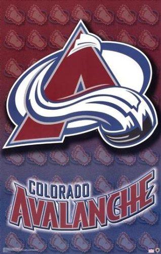 Colorado Avalanche - Logo Sports Poster Print, 22x34