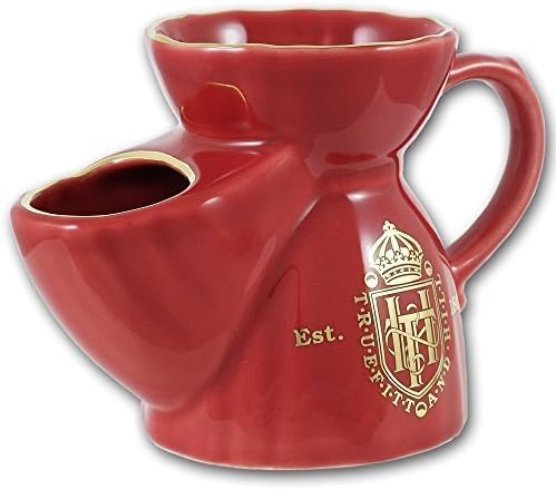 Red Shaving Mug