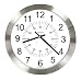 Handsome easy-to-read wall clock 12