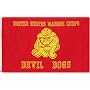 USMC Devil Dogs Flag - 3' x 5'