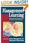 Management Learning: Integrating...