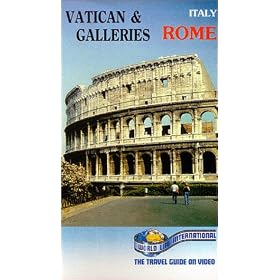 Travel Italy:Rome, Vatican & Gallerie [VHS]