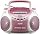 SANYO CDラジオカセットレコーダー (ピンク) PH-PR63(P)