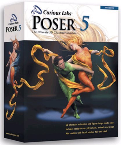 Poser 5 Cross-Upgrade WIN deutsch  von allen Carrara-Vorversionen