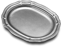 Wilton Armetale Country French Large Oval Tray