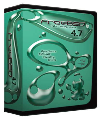 FREEBSD 4.7 4CD SET IN DVD CASE