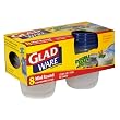 GladWare Mini Round, 4-Ounce Containers with Lids, 8-Count Containers, Case of 12 (96 Containers)
