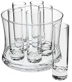 Laura Glass 7-Piece Soho Vodka Gift Set