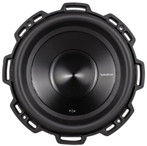 Brand New Rockford Fosgate Punch P3D2-10 10" 1000 Watt Peak / 500 Watt RMS Dual 2 Ohm Car Subwoofer with Decorative Die Cast Trim Ring