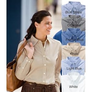 Buy Ladies River's End� Easy - Care Pinpoint Long - sleeve Dress Shirt