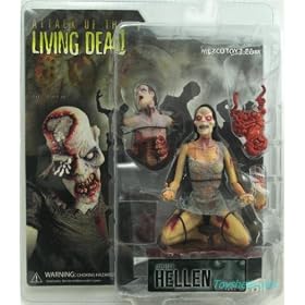 Attack Of The Living Dead Series 1 > Hellen (Blue Skin With Open Mouth) Action Figure