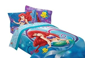 little girl mermaid bedding