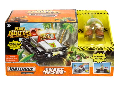 Matchbox Big Boots Jurassic Tracker Vehicle