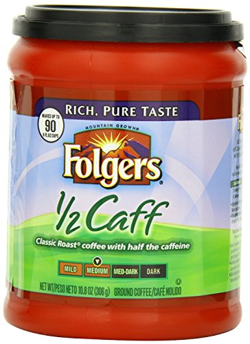 Folgers Half Caff Ground Coffee - 10.8 oz