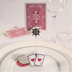 Las Vegas Themed Place Card Holders (Set of 12)