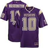 Washington Huskies #10 Youth Purple Rivalry Football Jersey