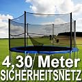 Sicherheitsnetz f&uuml;r 4,30m-Trampolin