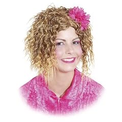 Damen Per�cke Pummelfee mit Blume