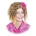 Damen Per�cke Pummelfee mit Blume