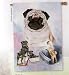 pug36  - Premier Kites Pug Dog Garden Flag