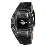 Puma WoMens Active Collection Vitality Black Jeweled Watch #PU101172001 by Puma