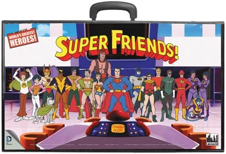 Super Friends Retro Action Figures Carry Case