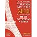 Dictionnaire Cotation des artistes 2010