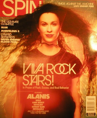 Spin Magazine April 1999 Alanis Morissette (Single Back Issue)