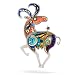 Fiery Aries the Ram Zodiac Pin #0901