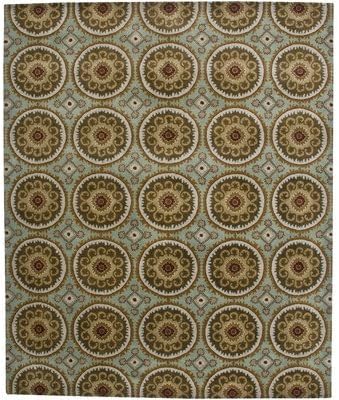 Wooster Design Sea Blue, Hand-Tufted Rug Rug Size: 2' x 3'