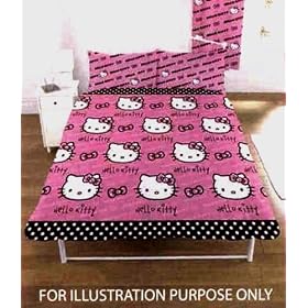 Hello Kitty 'Polka Dot' Official Double Duvet Cover