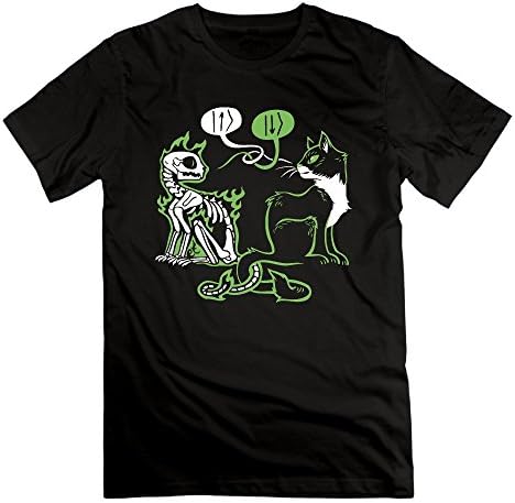 Men Novelty Erwin Schrödinger's Cat Cotton Tshirts
