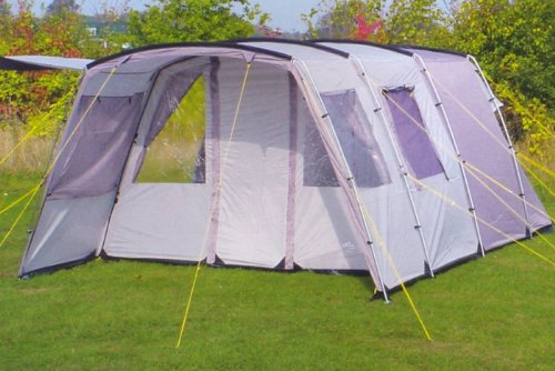 6 Pers. Zelt Familienzelt Tunnelzelt Venezia 3000mm WS