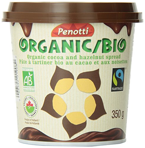 Penotti Organic Chocolate Hazelnut Spread, 350gm Tub