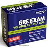 kaplan gre vocabulary exam in a box