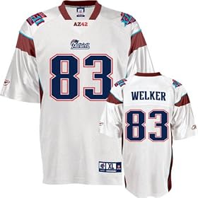 Wes Welker New England Patriots Super Bowl XLII Jersey